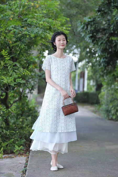 迂墨夏日新品 以花之名点缀服饰之美