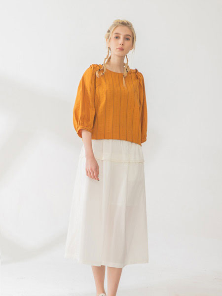 伊美妮服饰 庄玛带给你一个橘色春夏