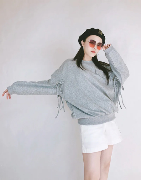 韩蔻KORIKOO 卫衣就是休闲挂的百搭王